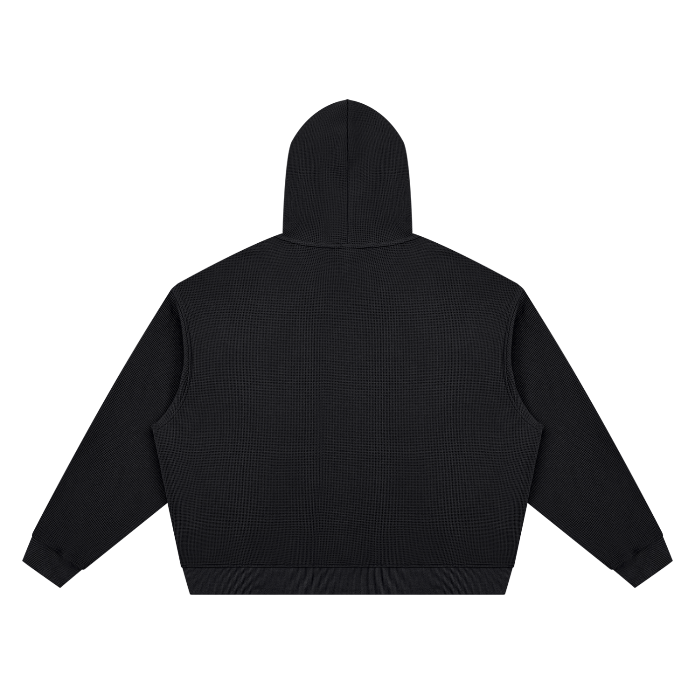 WTD Waffle Boxy Hoodie