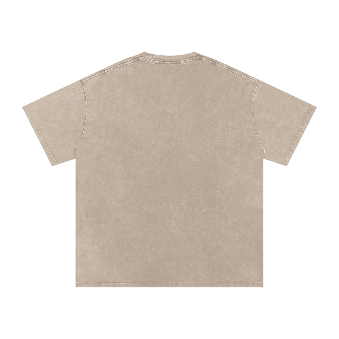 WTD Snow Washed Oversized Cotton T-Shirt