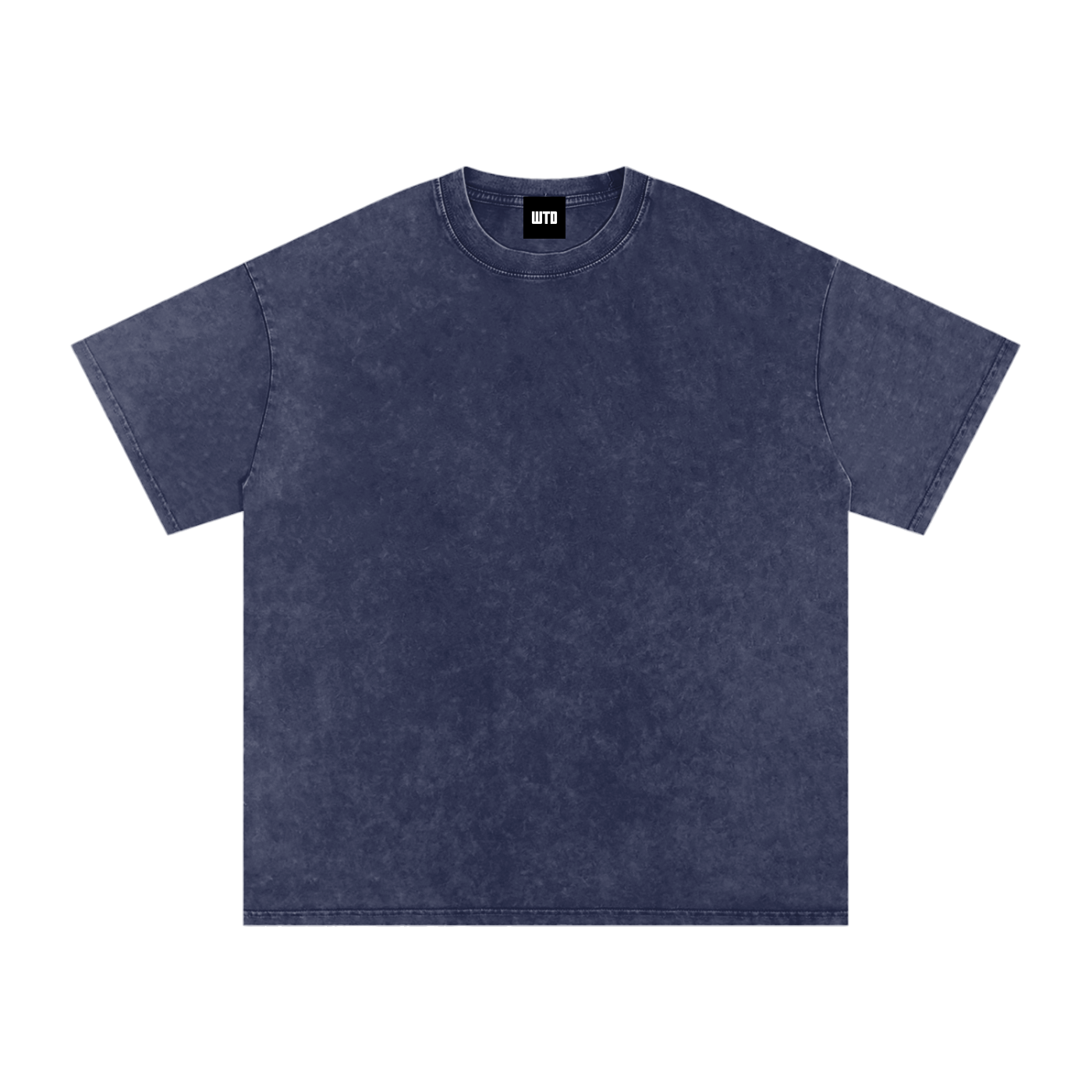 WTD Snow Washed Oversized Cotton T-Shirt