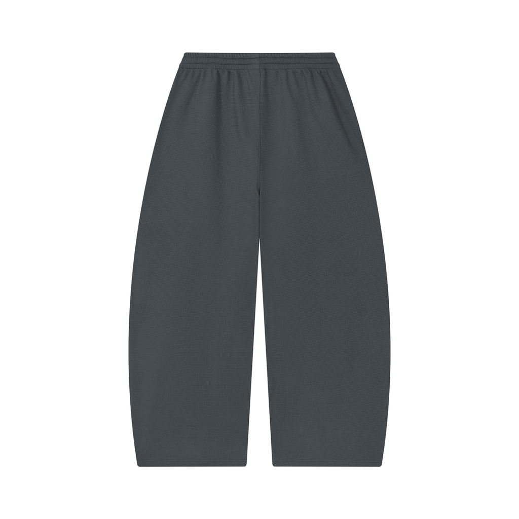 WTD Unisex Waffle Barrel Leg Pants