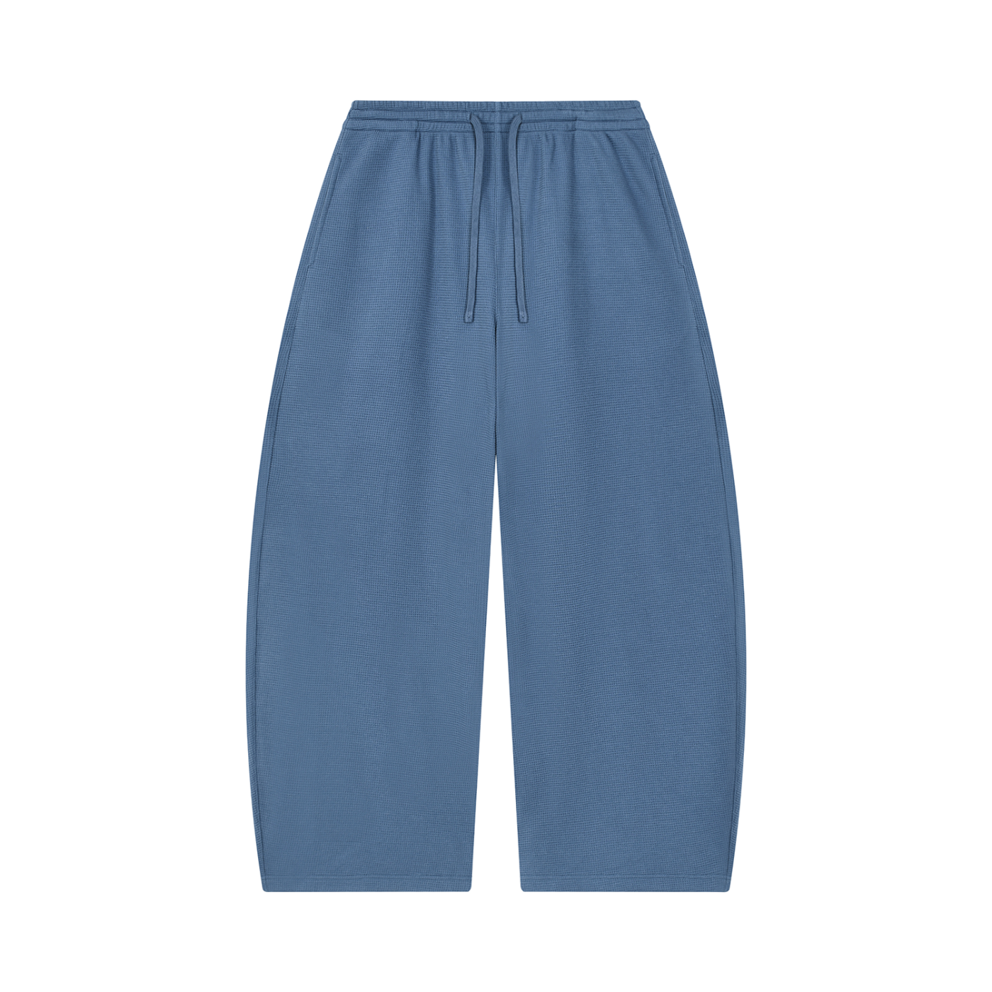 WTD Unisex Waffle Barrel Leg Pants