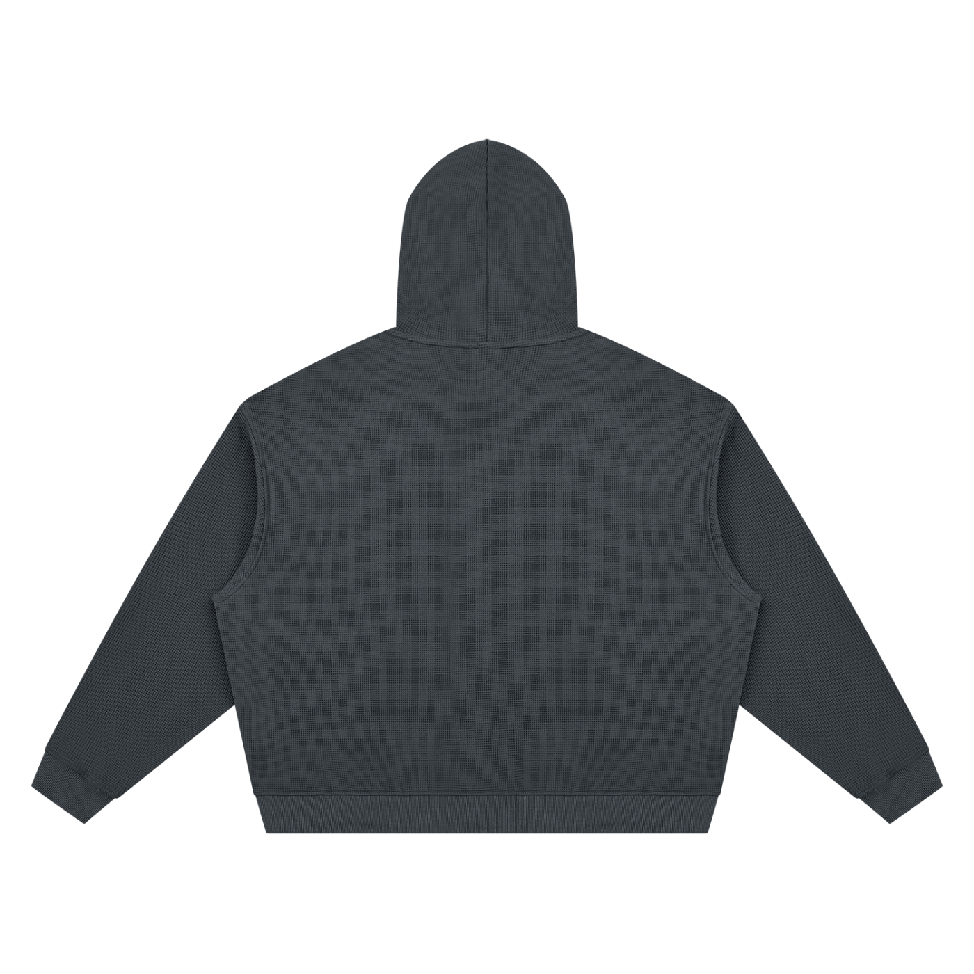WTD Waffle Boxy Hoodie