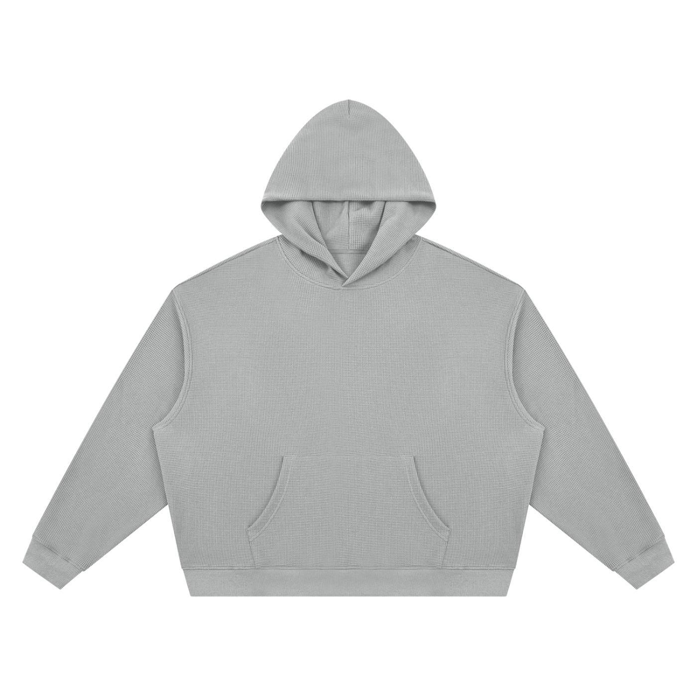 WTD Waffle Boxy Hoodie