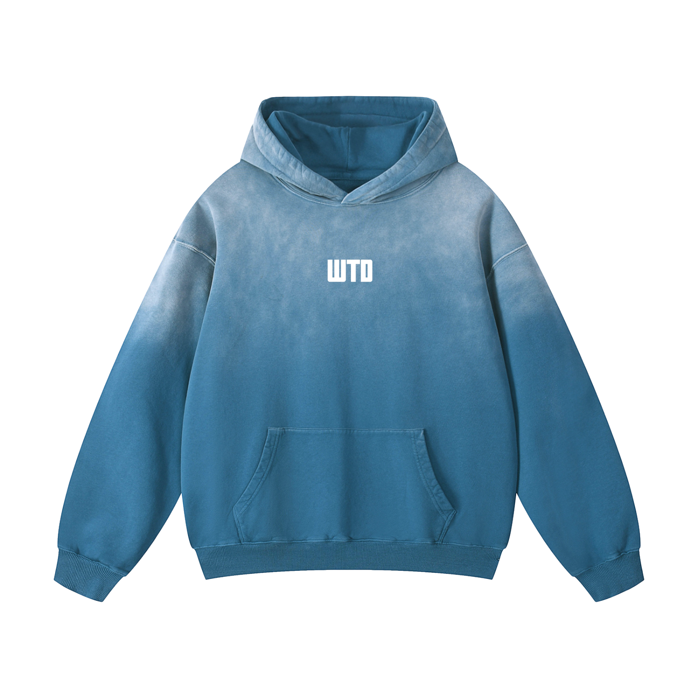 WTD Dream in motion Heavyweight Sunfade Oversized Hoodie