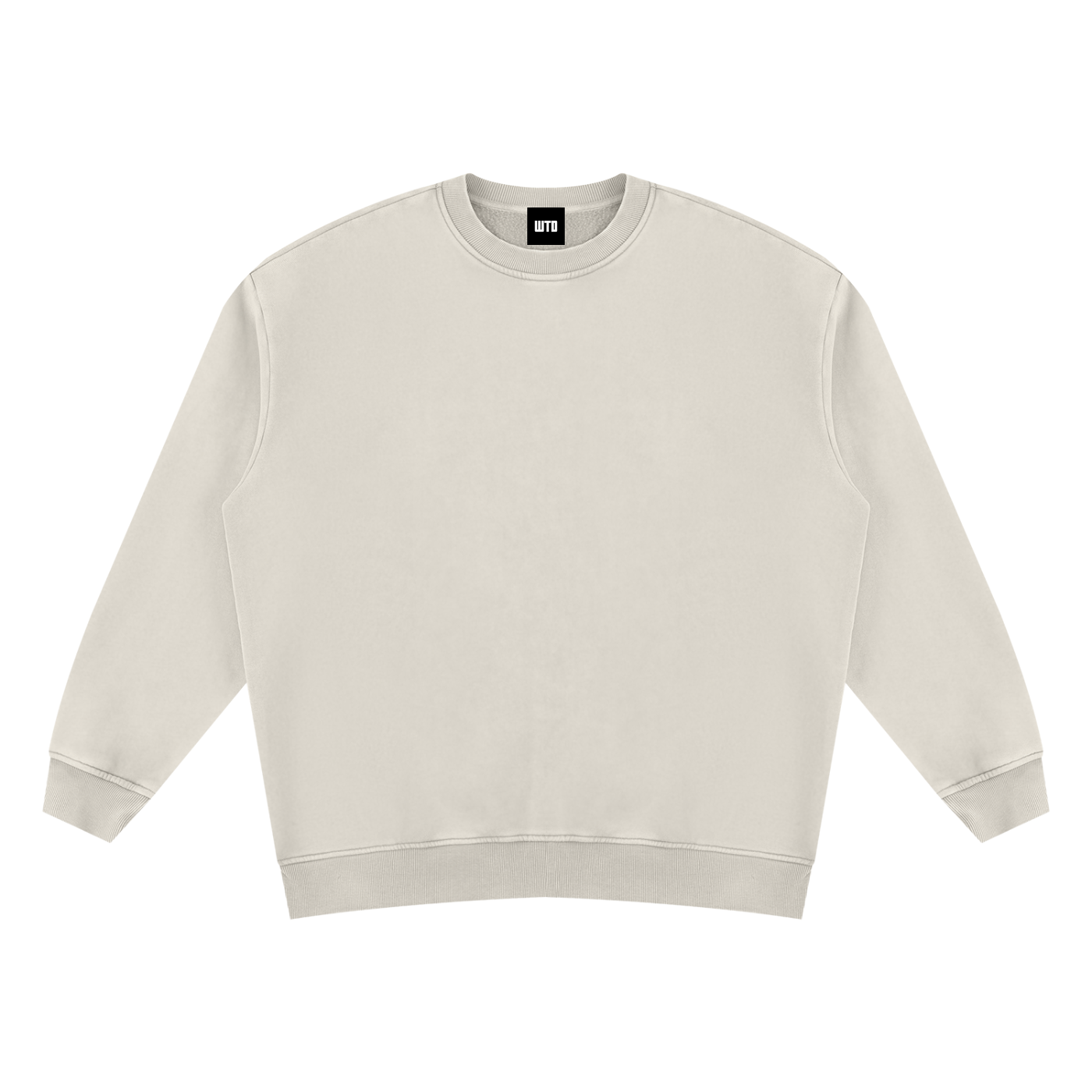 WTD Unisex Vintage Wash Fleece Sweatshirt