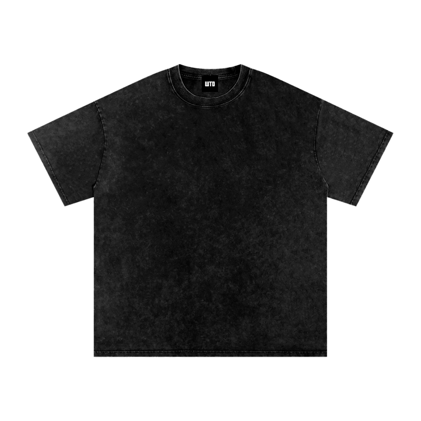 WTD Snow Washed Oversized Cotton T-Shirt