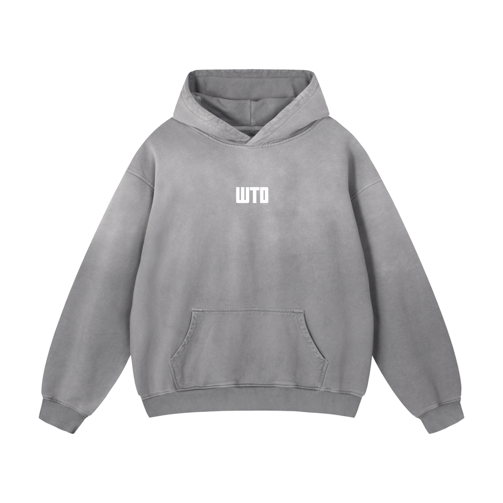 WTD Dream in motion Heavyweight Sunfade Oversized Hoodie