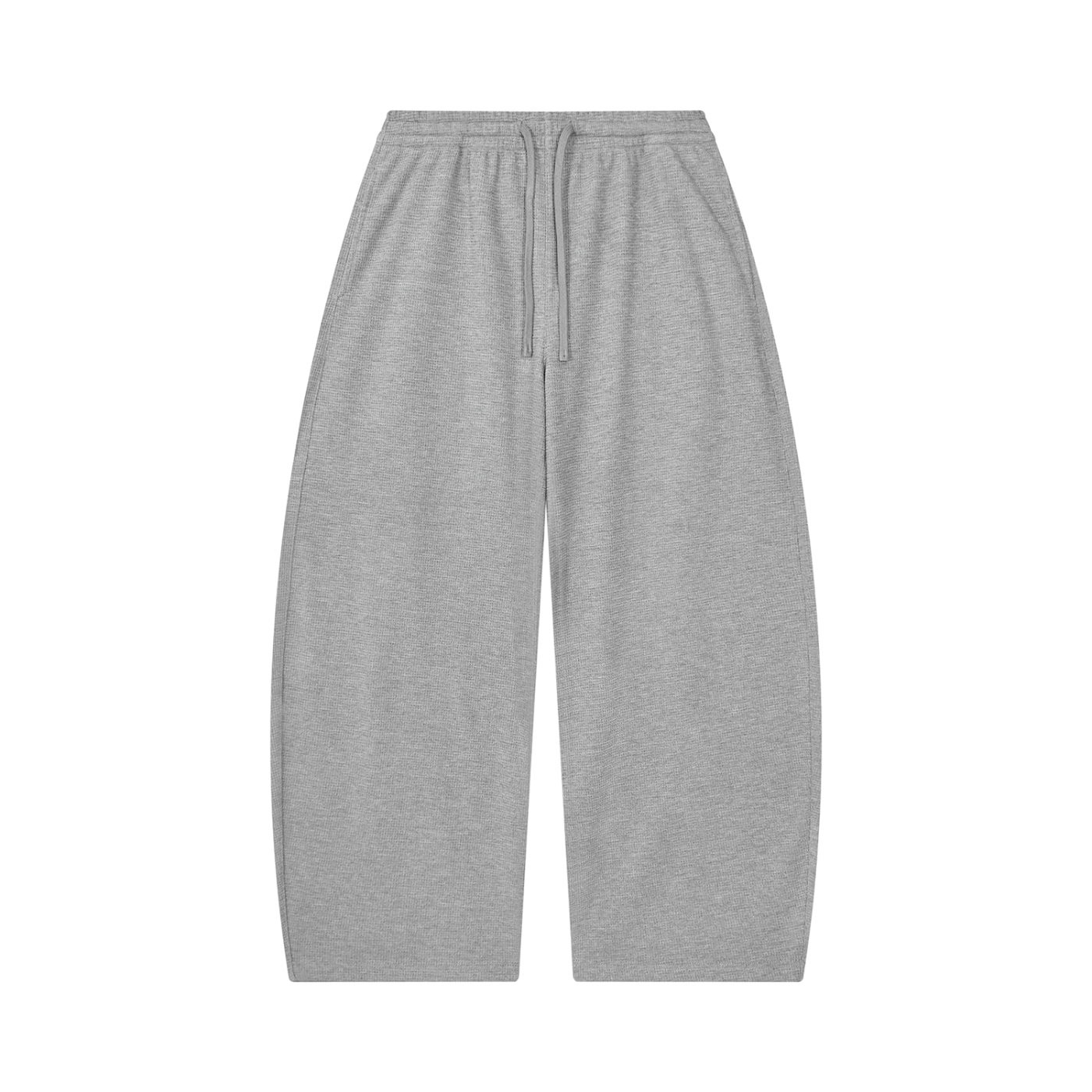 WTD Unisex Waffle Barrel Leg Pants