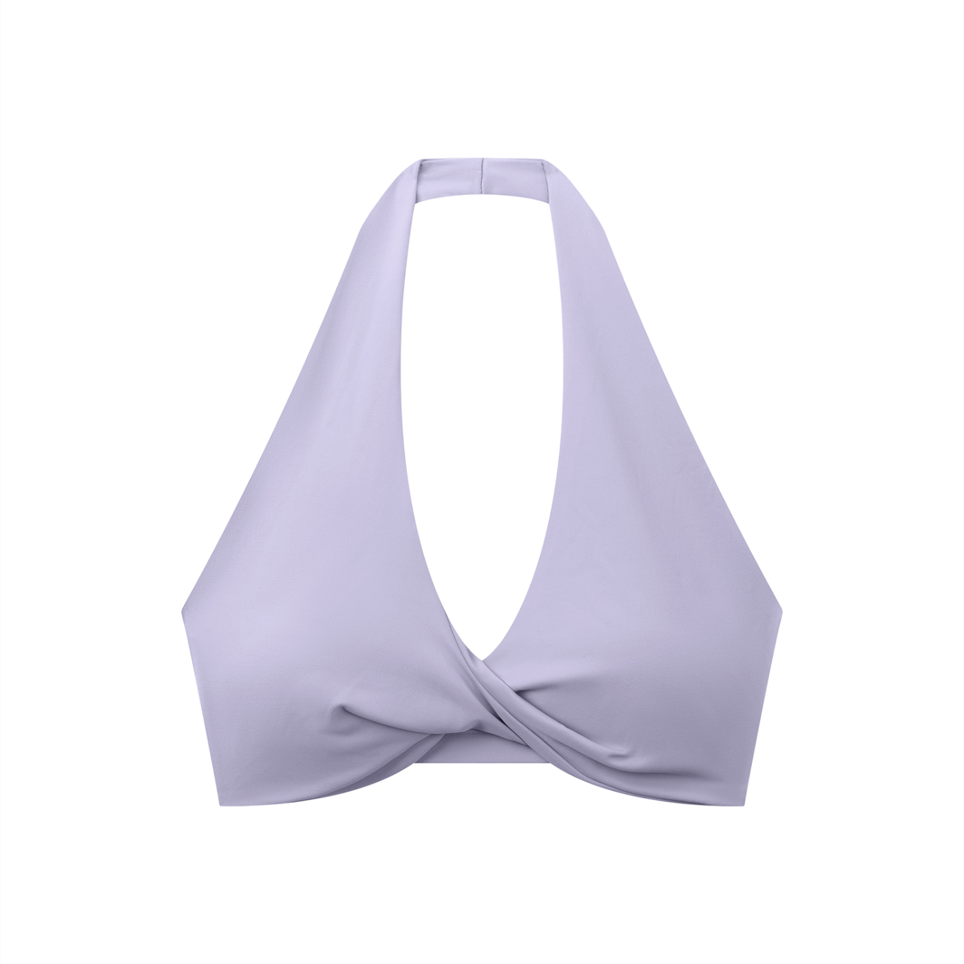 WTD Women's Pleated Halter Sports Bra