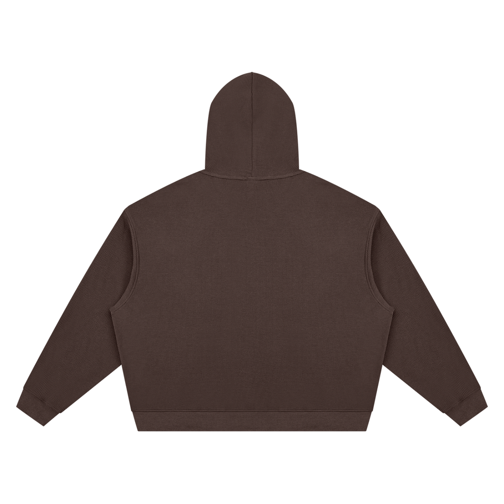 WTD Waffle Boxy Hoodie