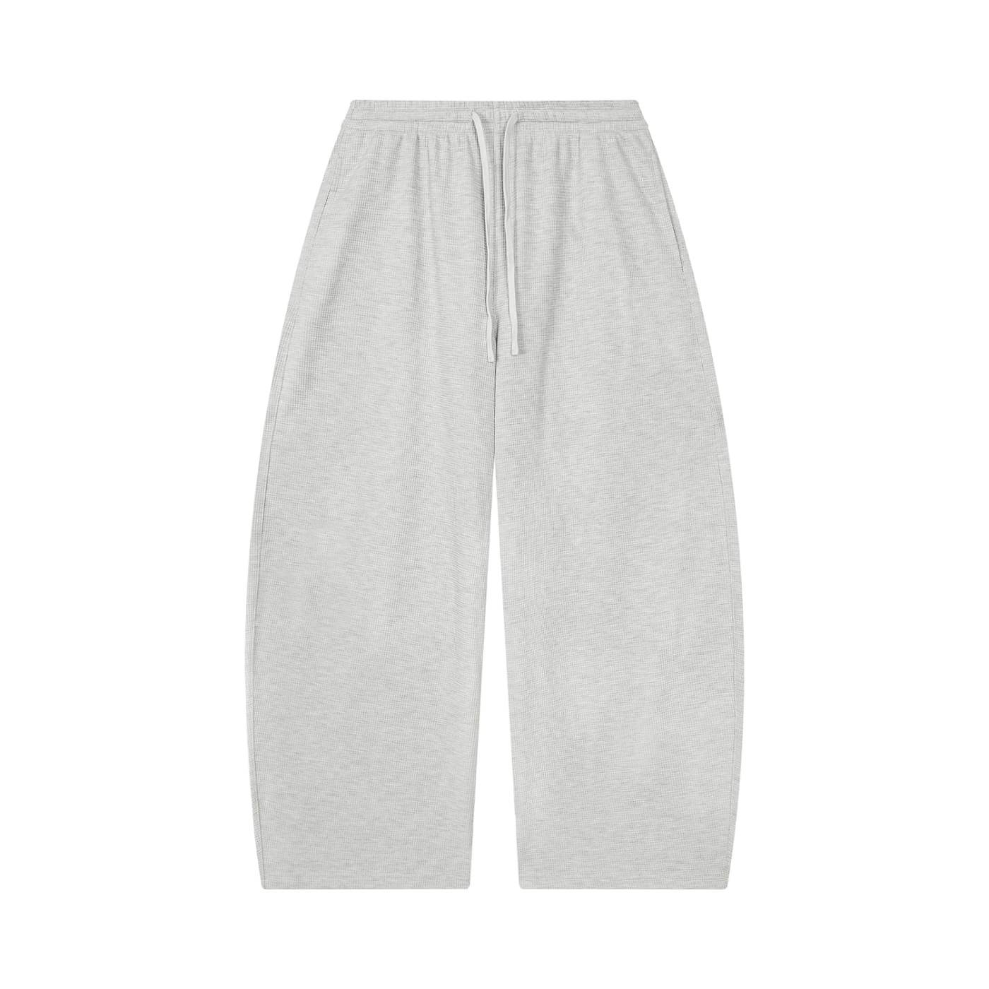 WTD Unisex Waffle Barrel Leg Pants