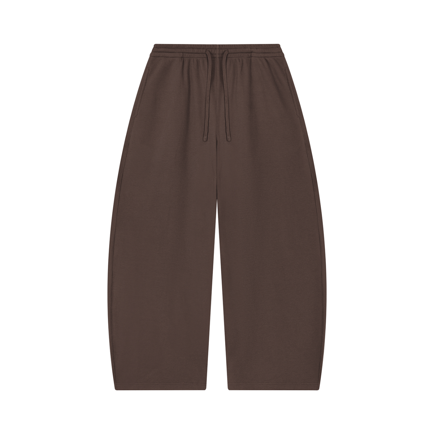 WTD Unisex Waffle Barrel Leg Pants