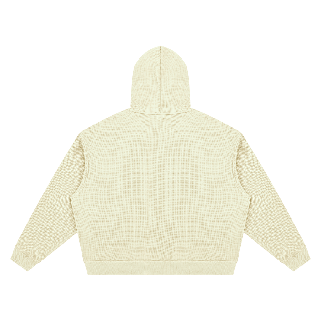 WTD Waffle Boxy Hoodie
