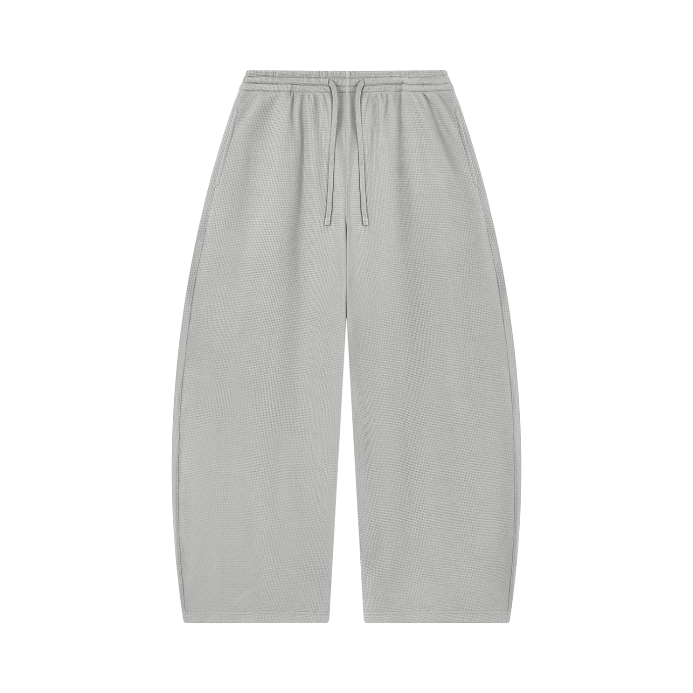 WTD Unisex Waffle Barrel Leg Pants