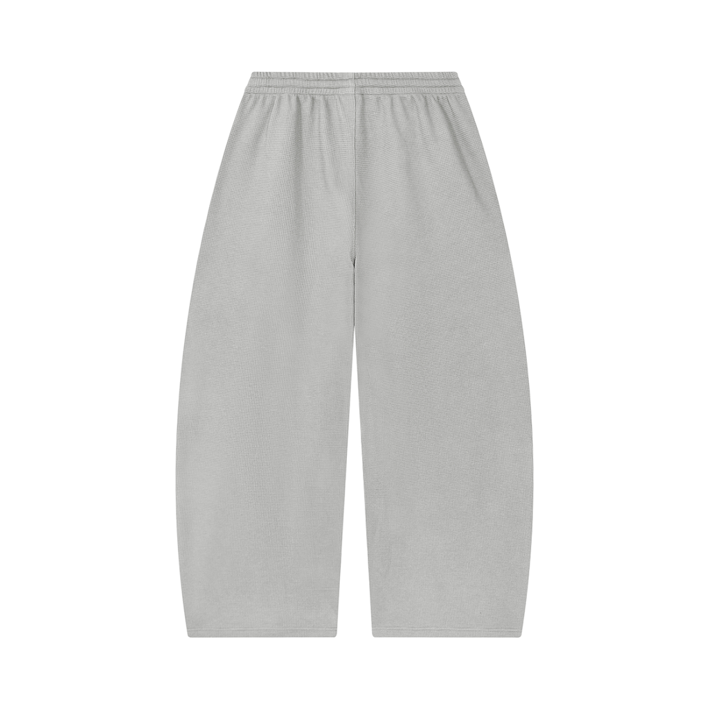 WTD Unisex Waffle Barrel Leg Pants