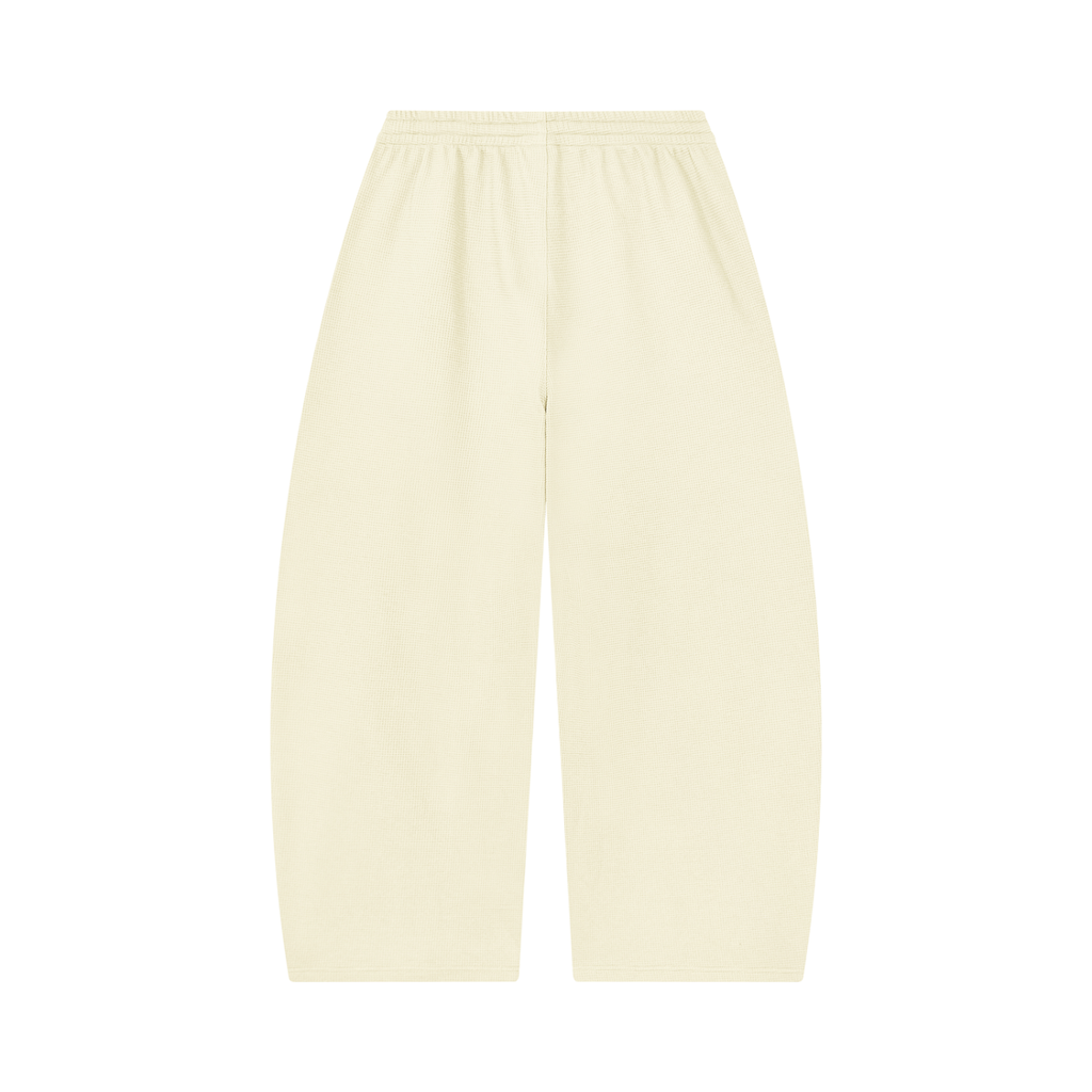 WTD Unisex Waffle Barrel Leg Pants