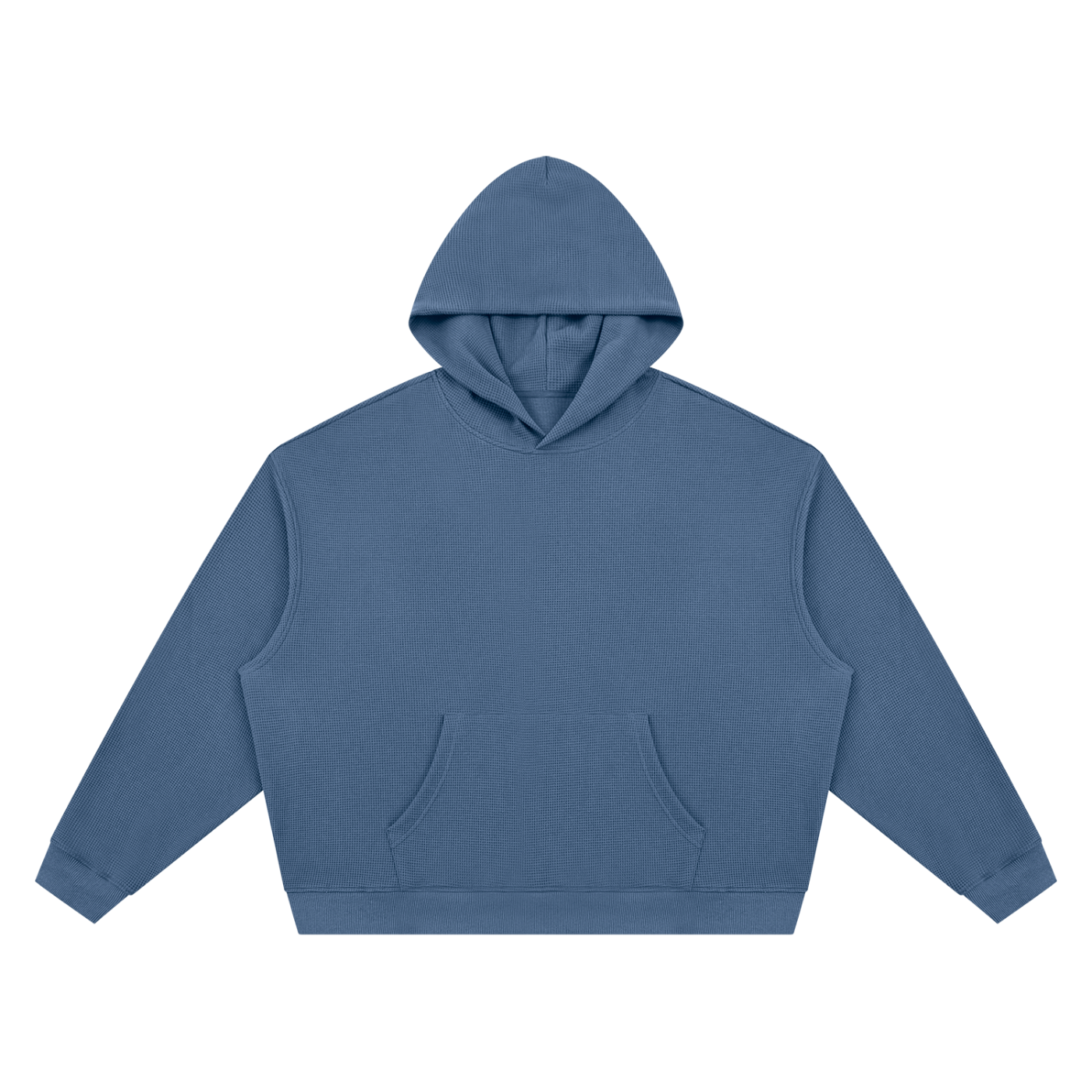 WTD Waffle Boxy Hoodie