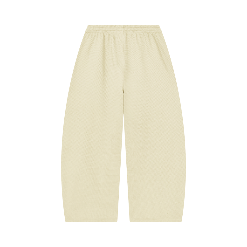 WTD Unisex Waffle Barrel Leg Pants