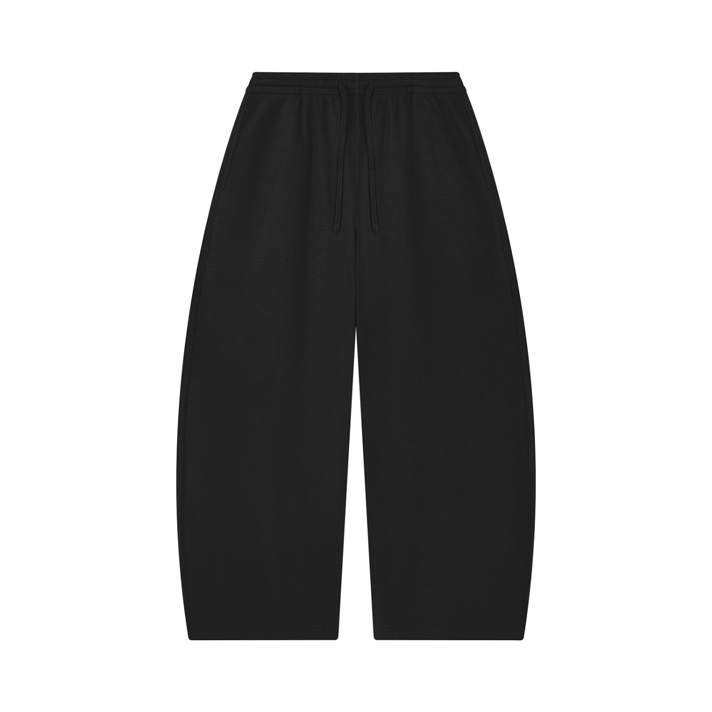 WTD Unisex Waffle Barrel Leg Pants