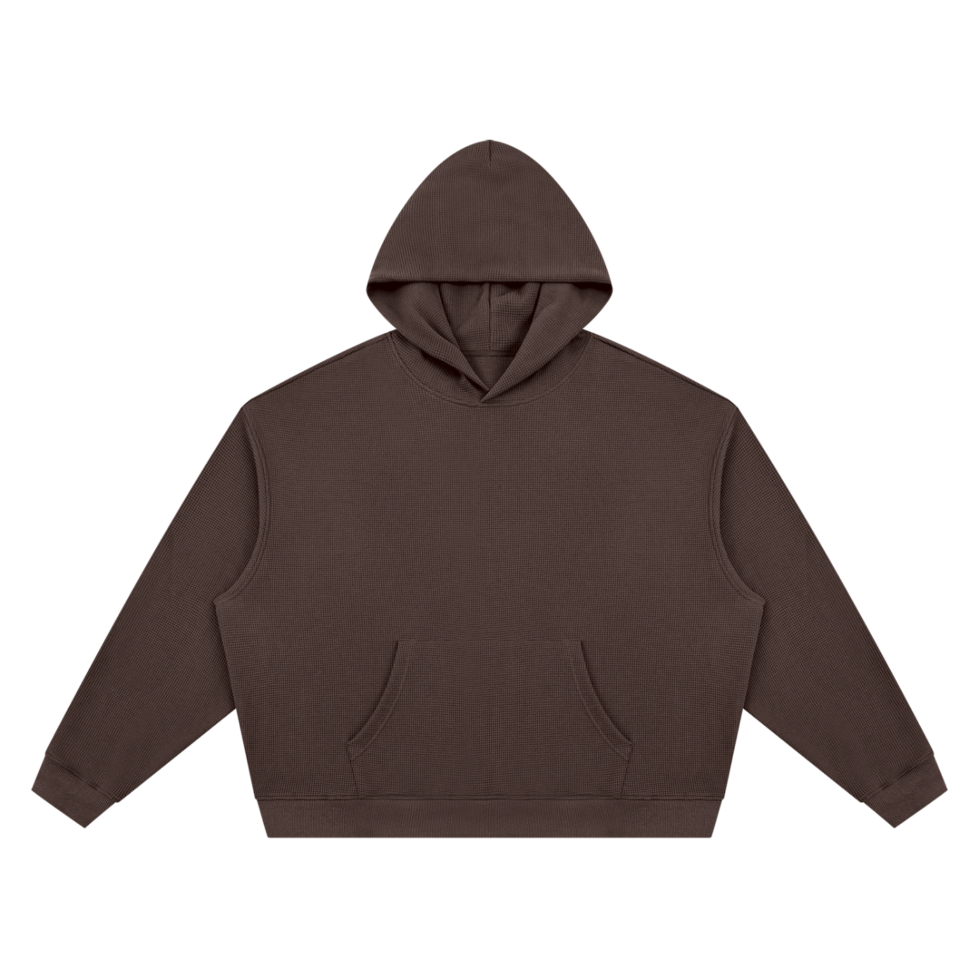 WTD Waffle Boxy Hoodie