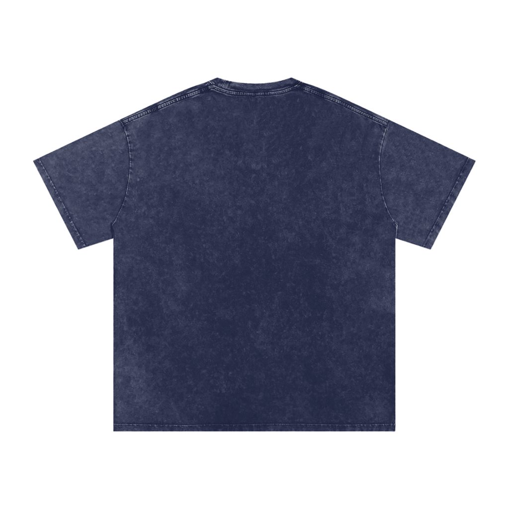WTD Snow Washed Oversized Cotton T-Shirt