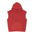 WTD Unisex Panel Mesh Sleeveless Hoodie