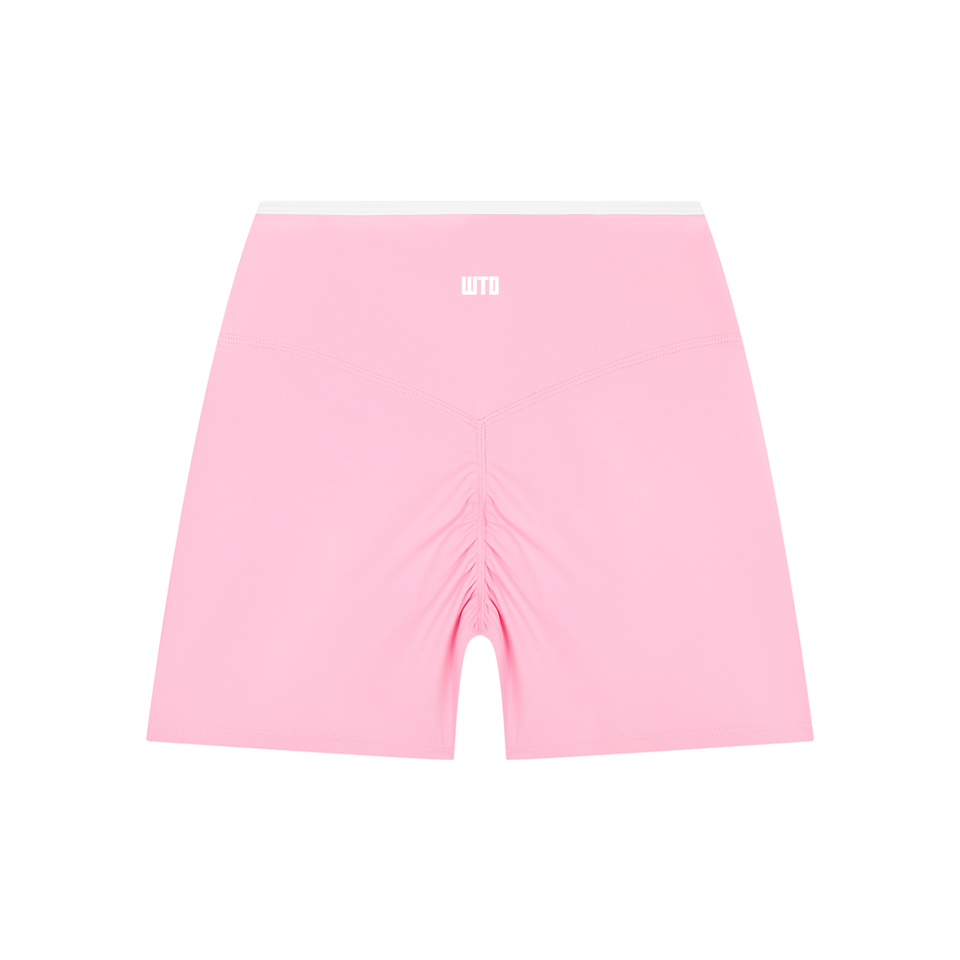 WTD Women’s High Rise Color Block Yoga Shorts