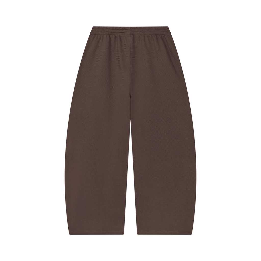 WTD Unisex Waffle Barrel Leg Pants