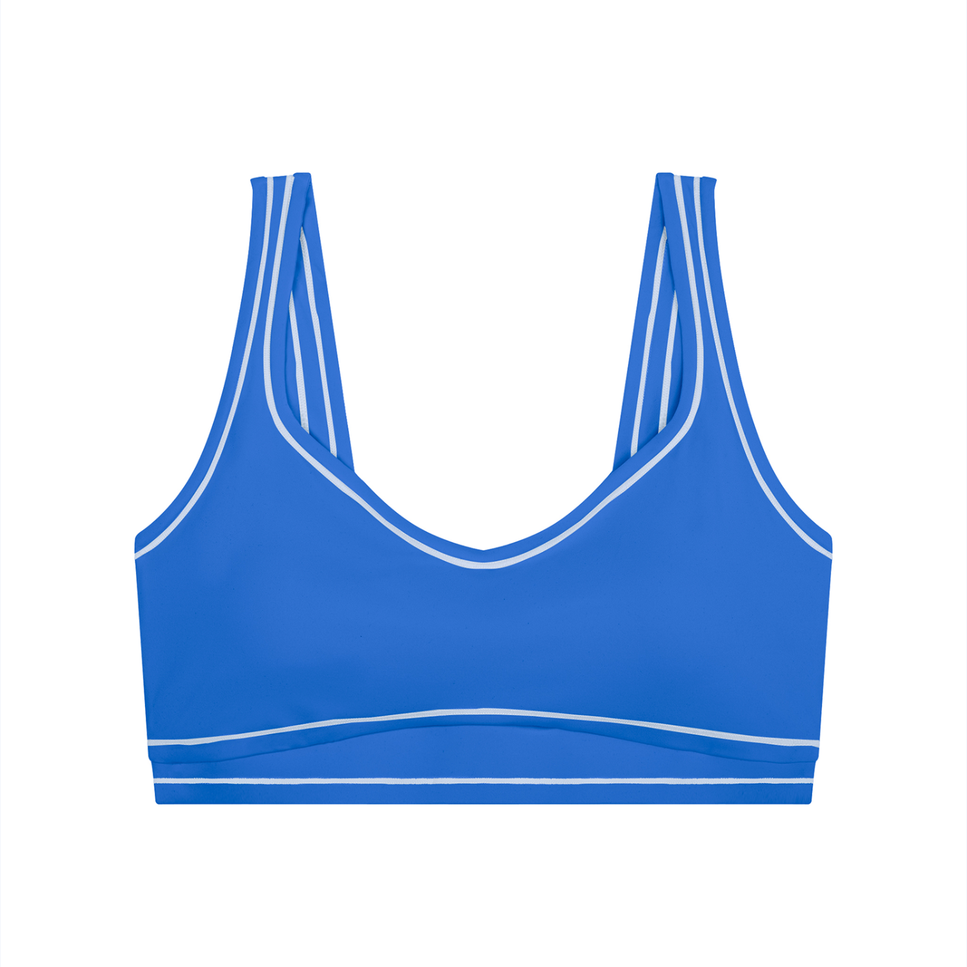 WTD Women’s Topstitching Yoga Sports Bra