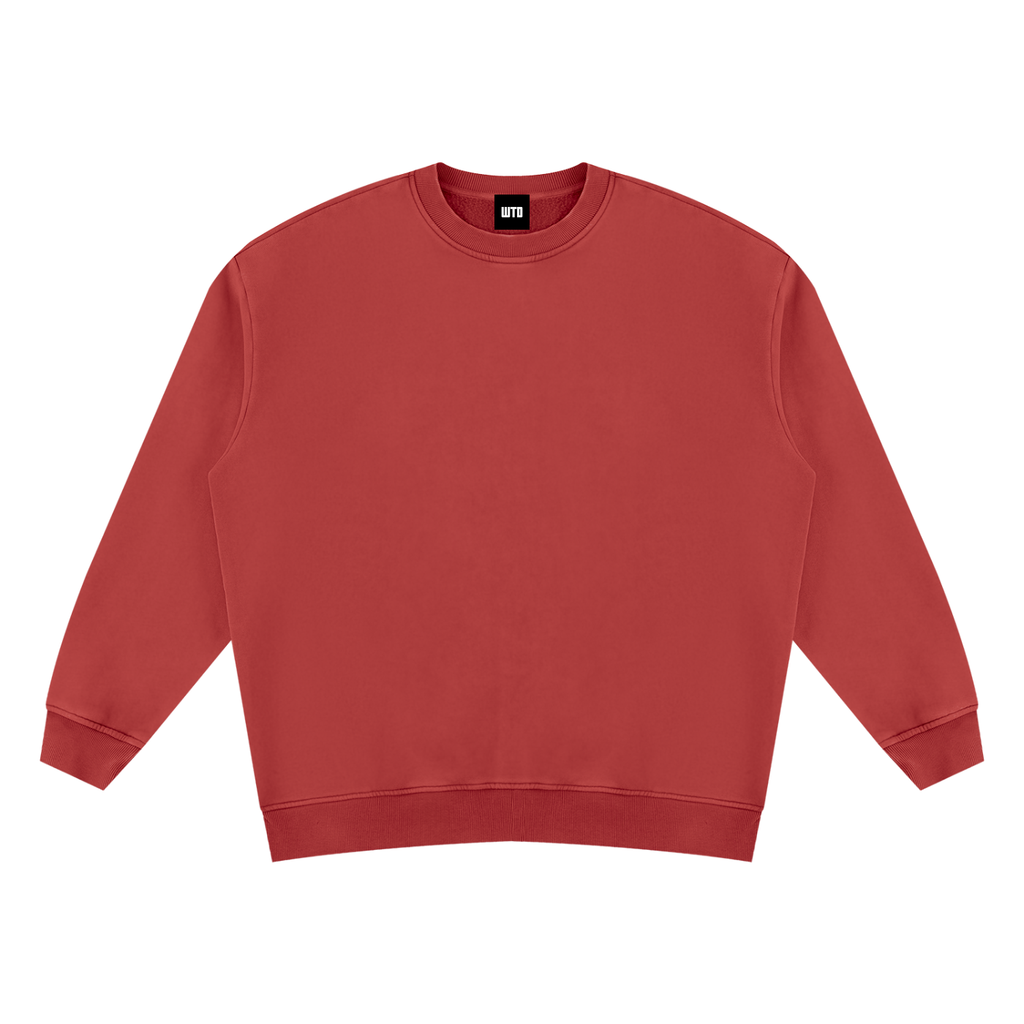 WTD Unisex Vintage Wash Fleece Sweatshirt