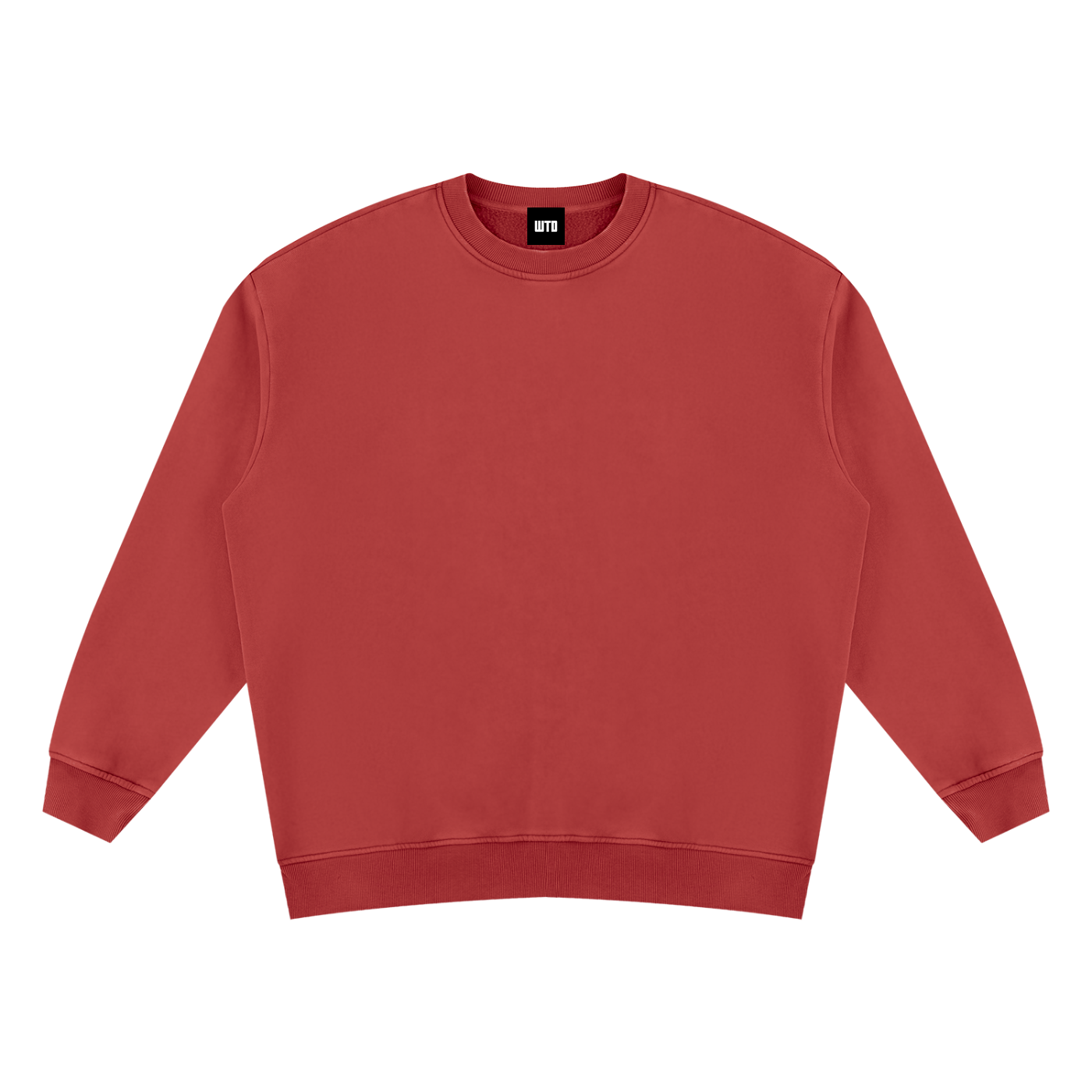 WTD Unisex Vintage Wash Fleece Sweatshirt