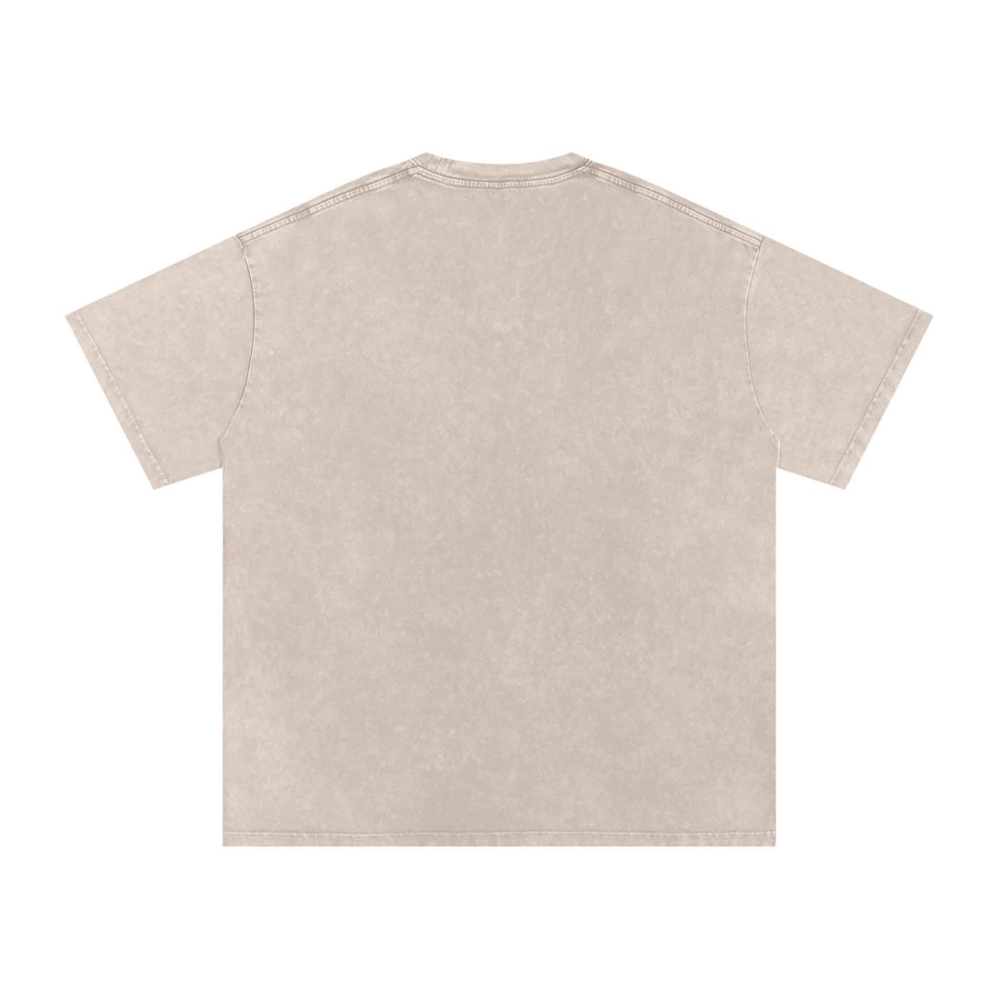 WTD Snow Washed Oversized Cotton T-Shirt