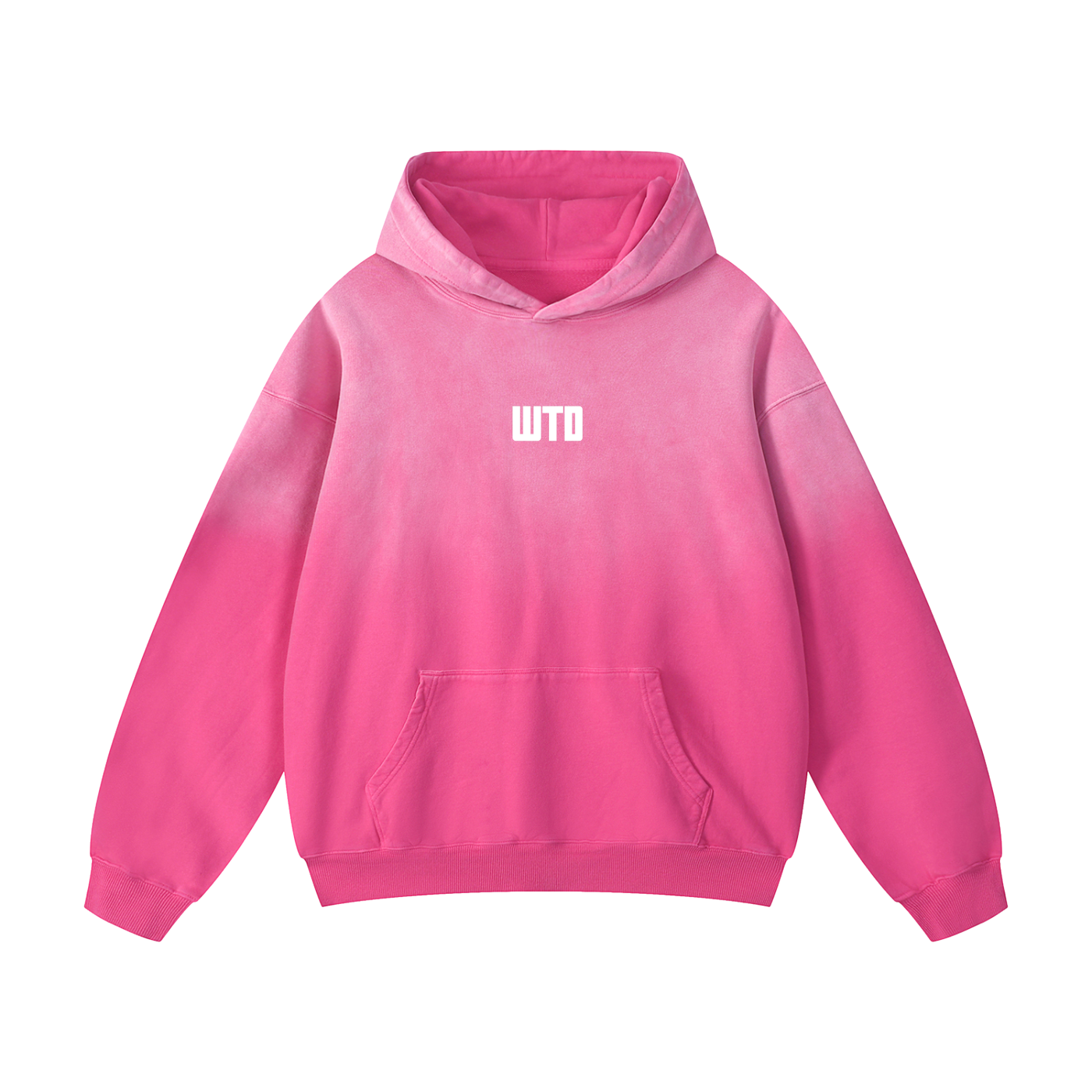 WTD Dream in motion Heavyweight Sunfade Oversized Hoodie