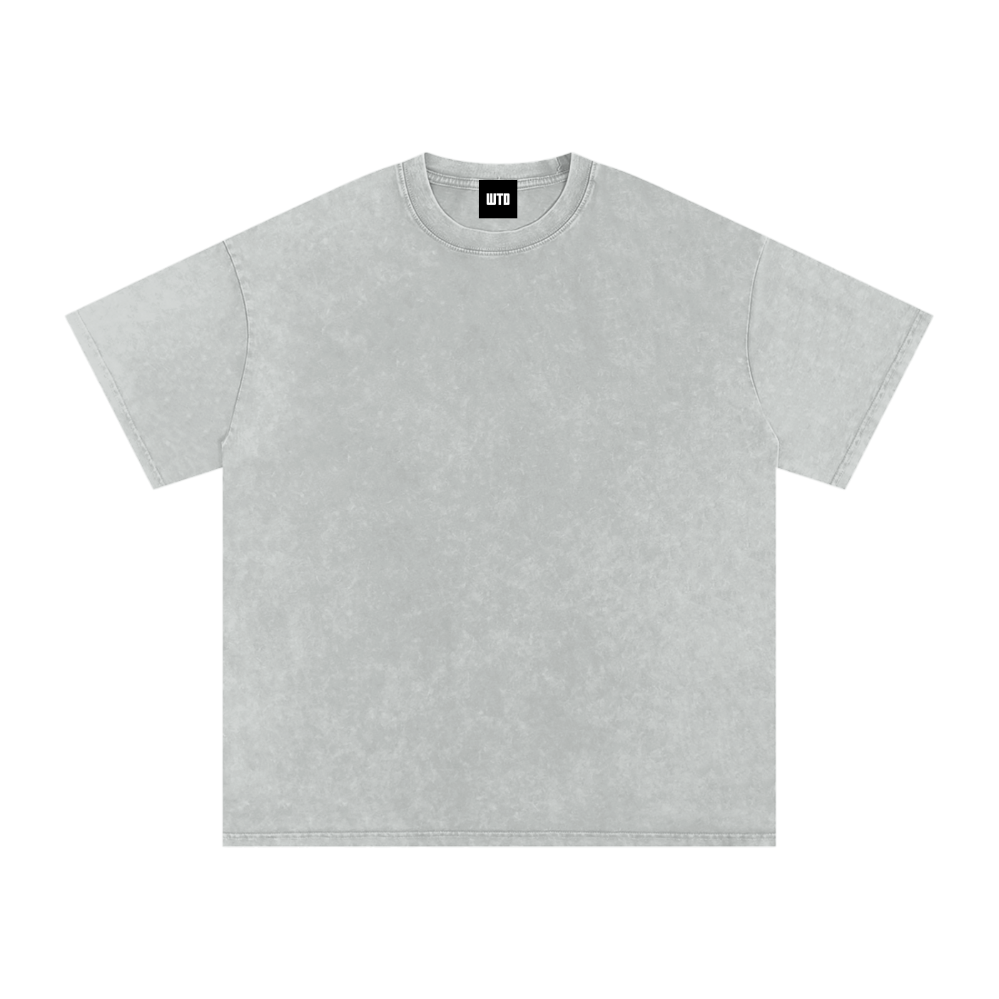 WTD Snow Washed Oversized Cotton T-Shirt