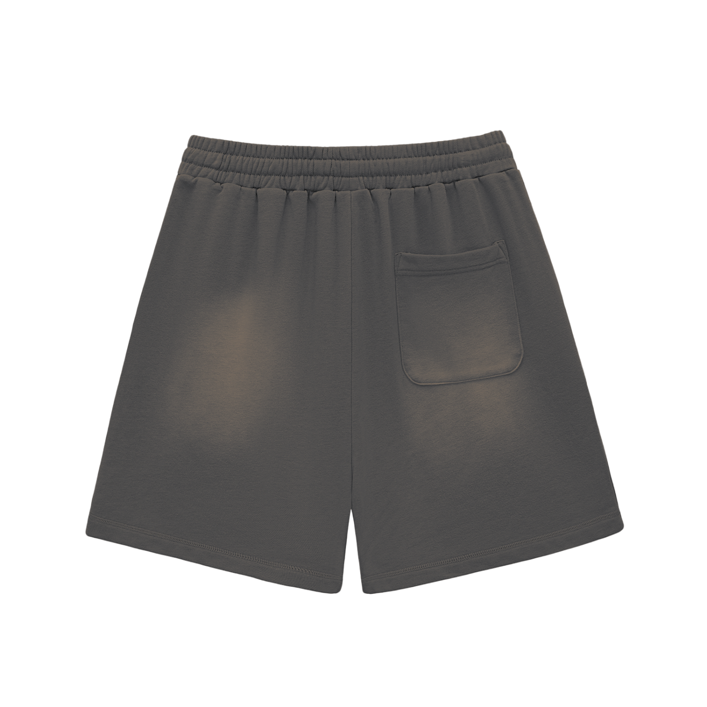 Essential Sun Fade Raw Edge Cotton Shorts