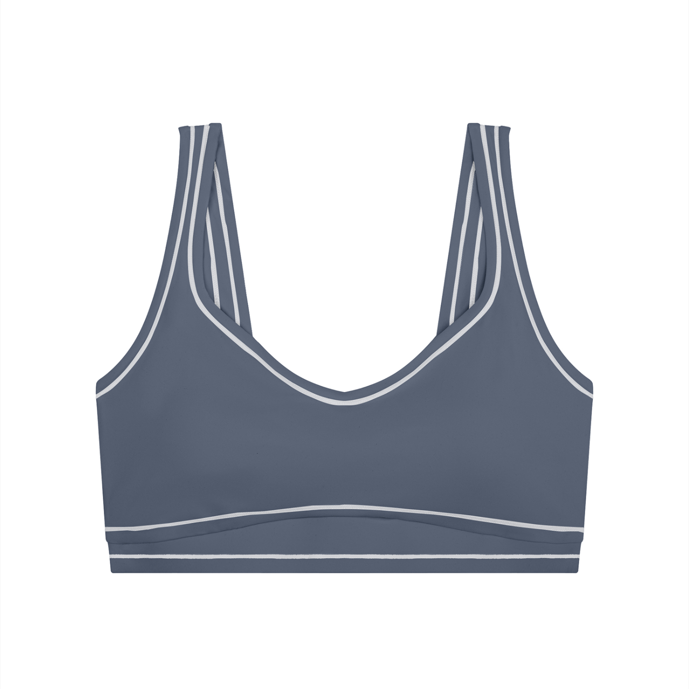 WTD Women’s Topstitching Yoga Sports Bra