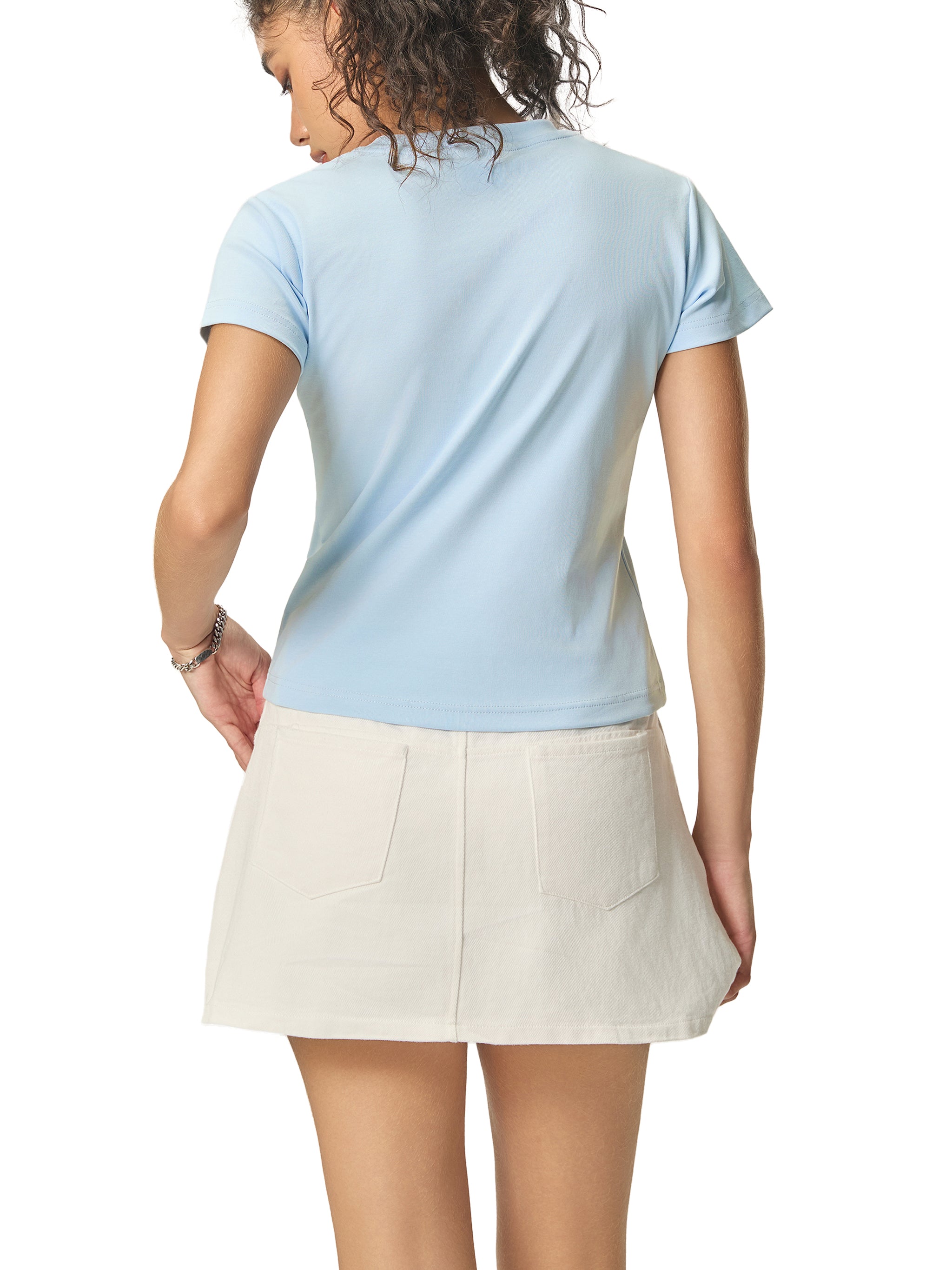Dream In Motion Crop Tee