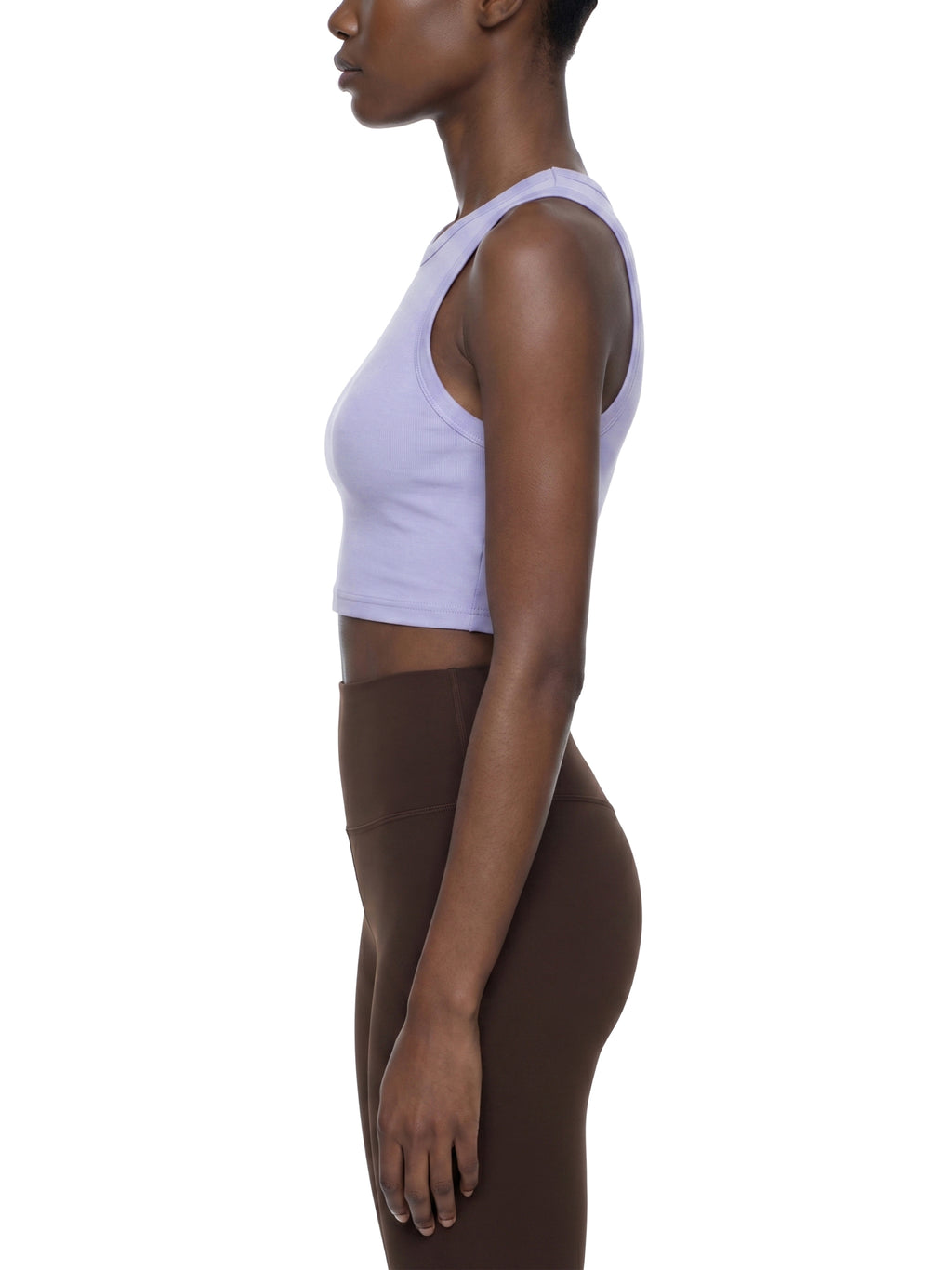 WTD Women's Tight Crewneck Crop Tank Top