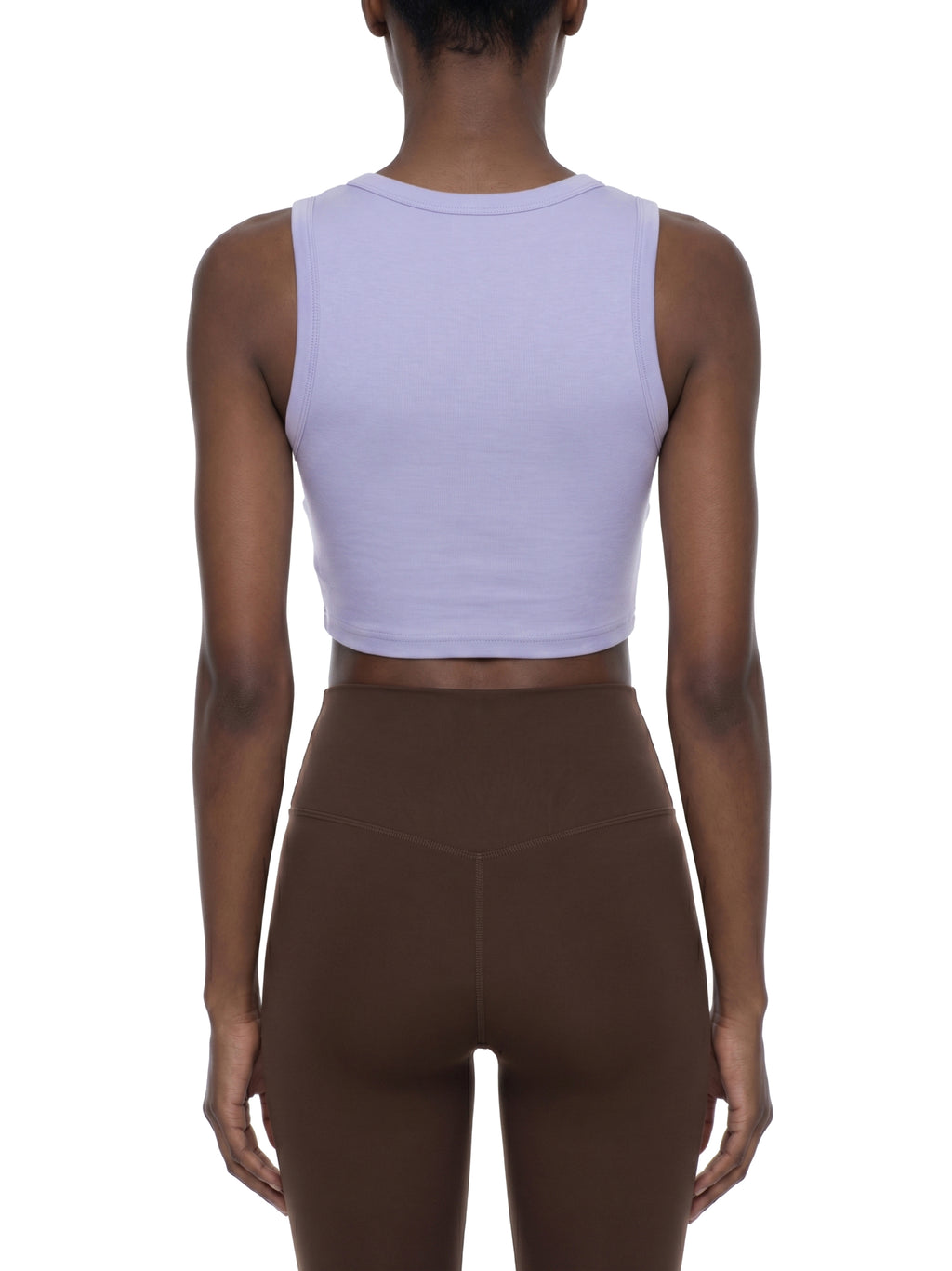 WTD Women's Tight Crewneck Crop Tank Top