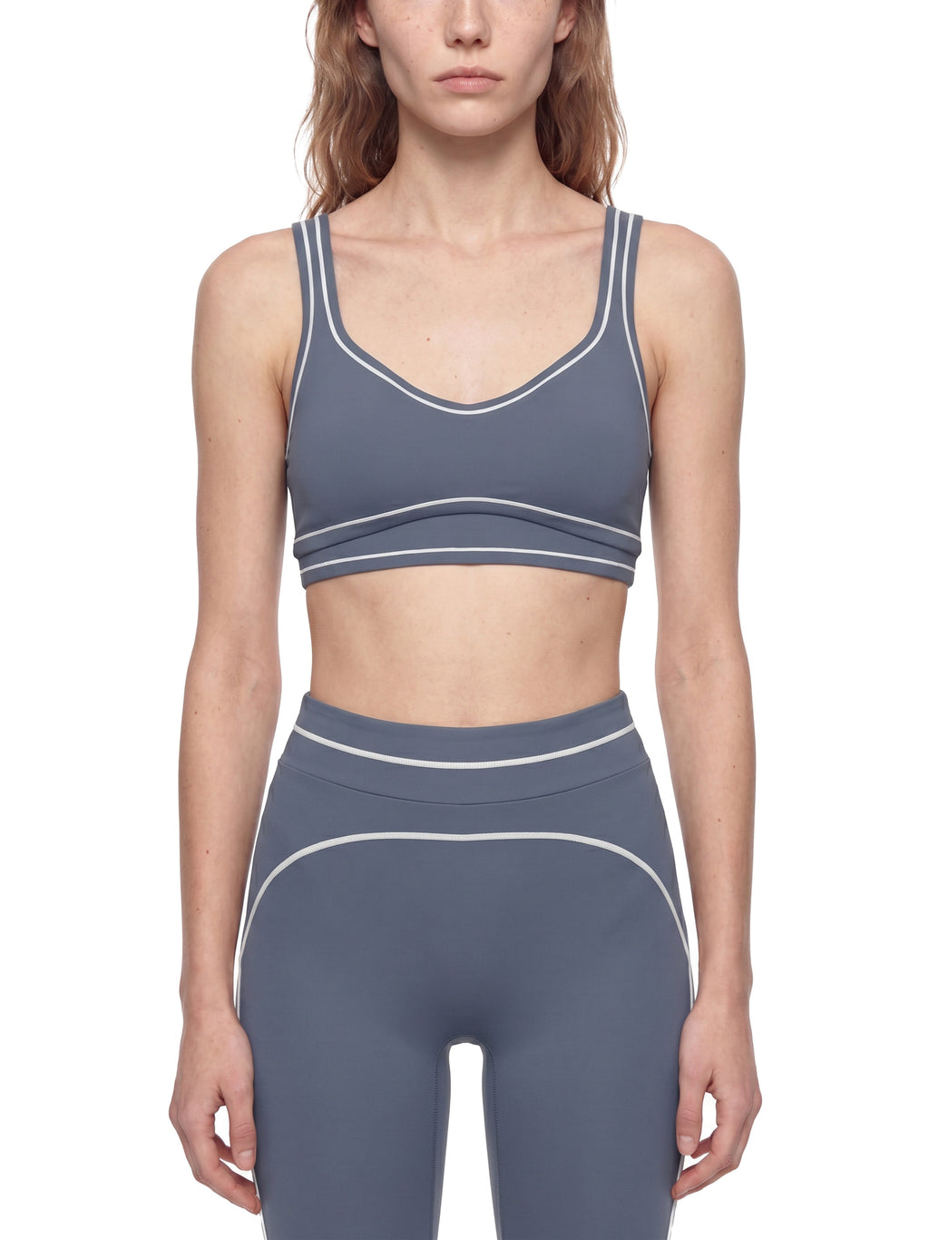 WTD Women’s Topstitching Yoga Sports Bra