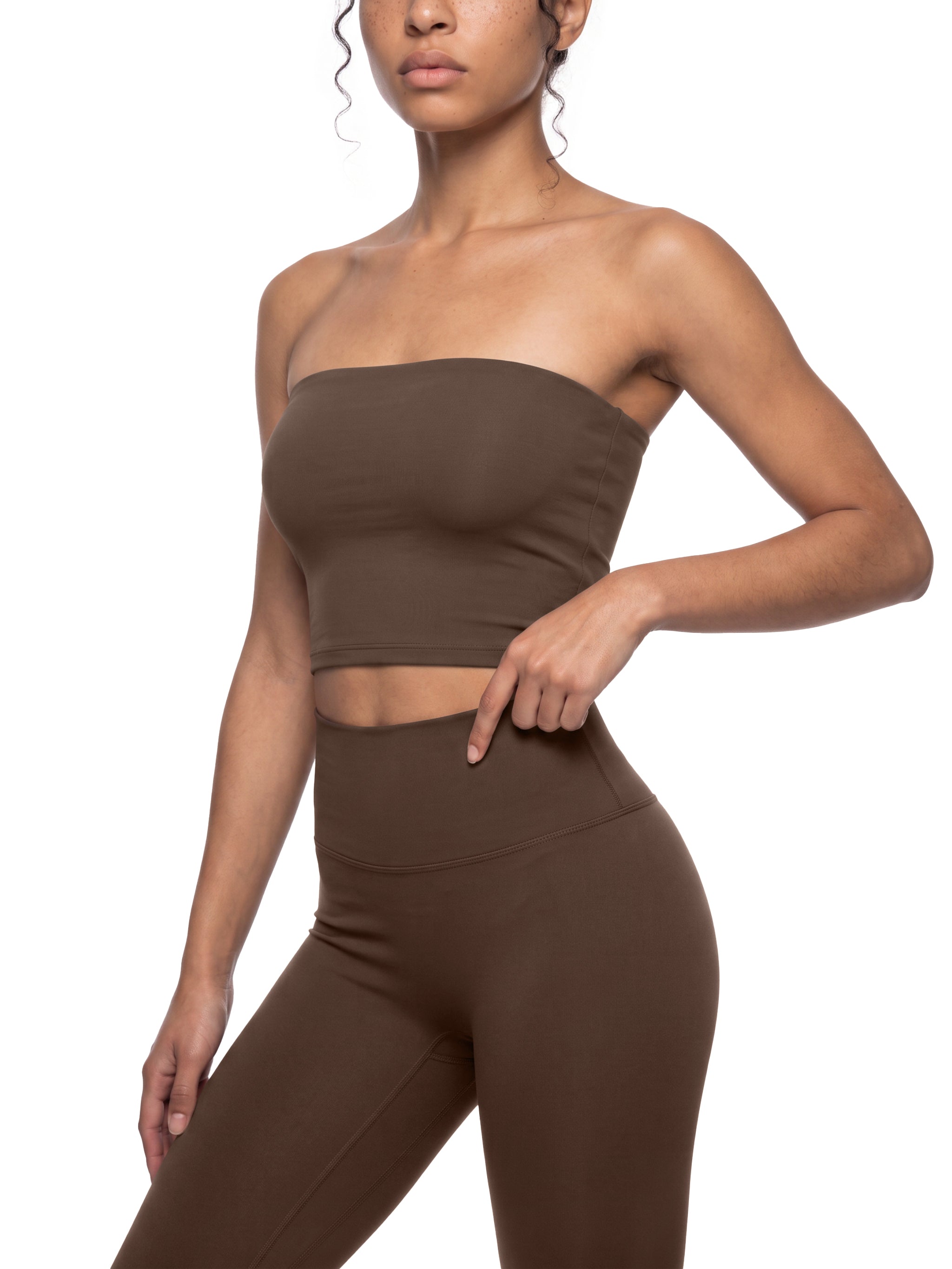 WTD Women’s Yoga Cropped Tube Top