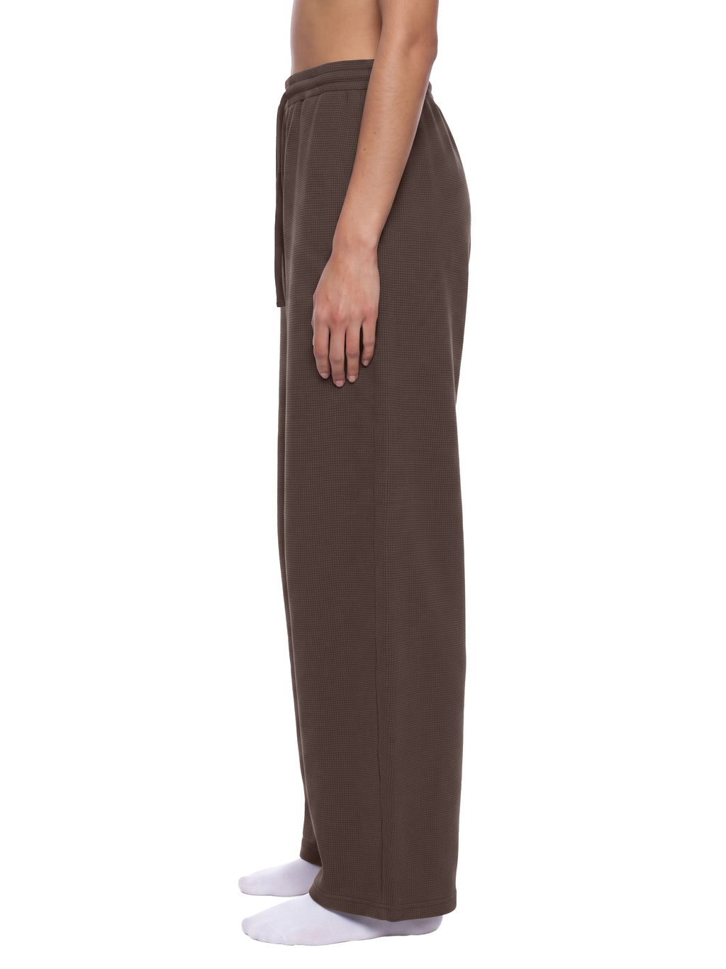 WTD Unisex Waffle Barrel Leg Pants
