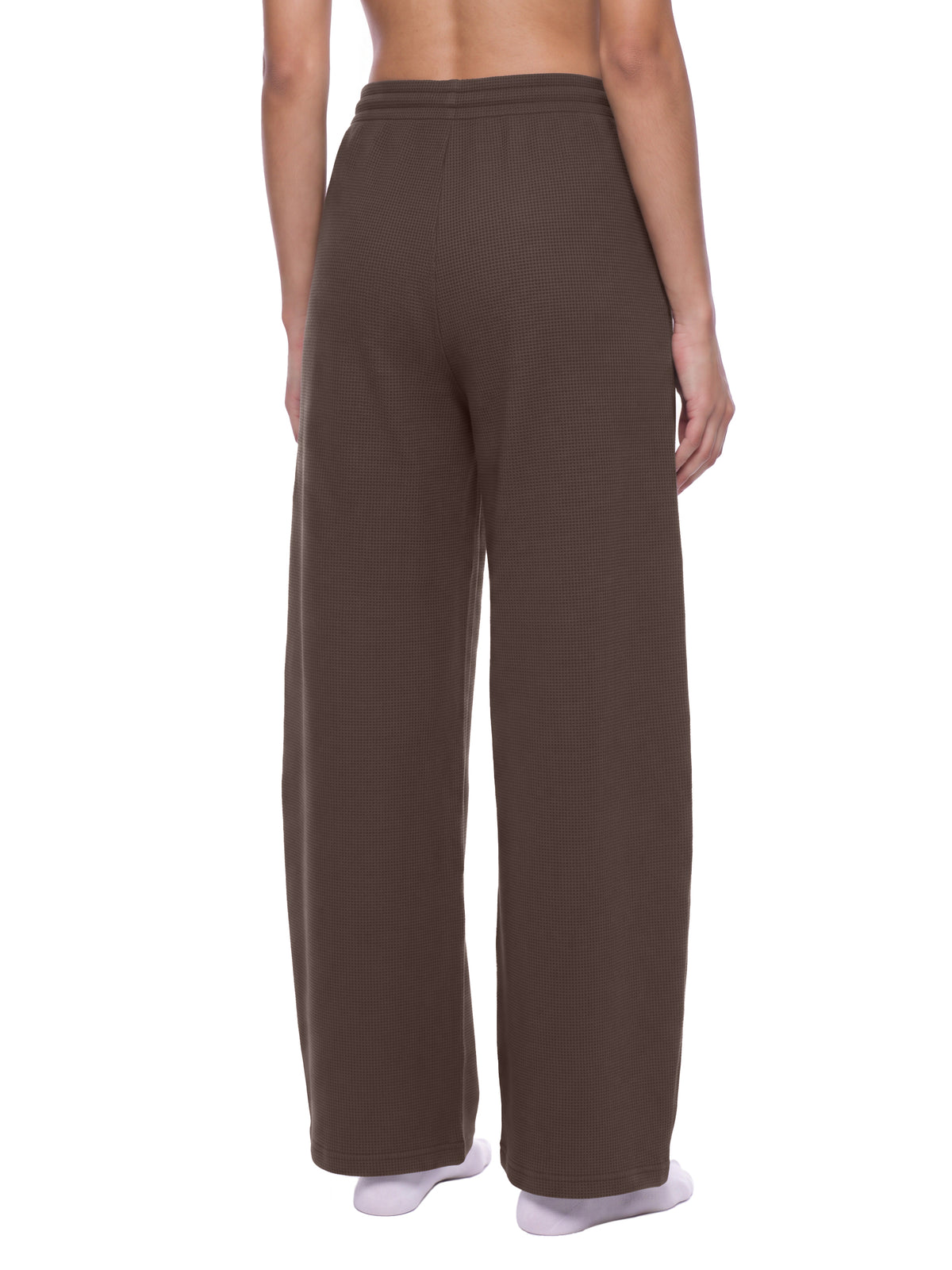 WTD Unisex Waffle Barrel Leg Pants